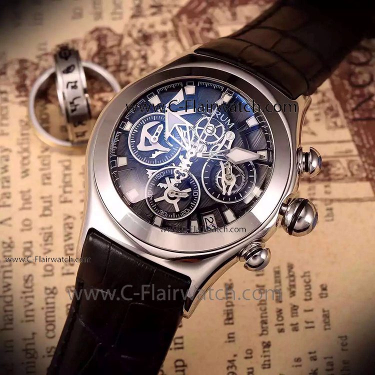 Fake Corum Bubble Skeleton Chronograph Watch For Sale
